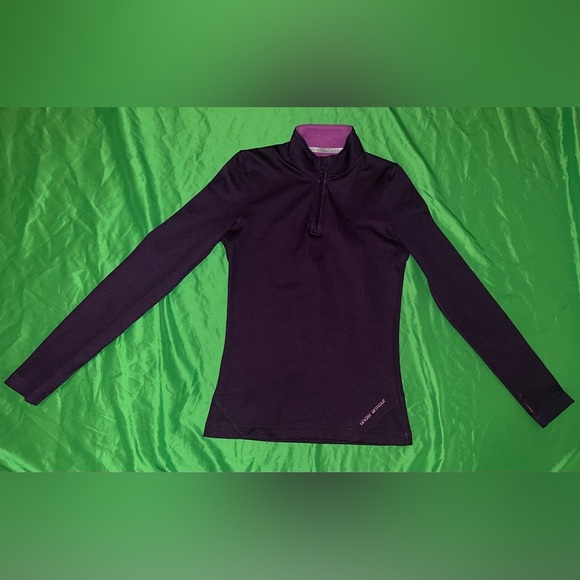 Under Armour Purple Athletic Wear Sweater size Small - Picture 2 of 9